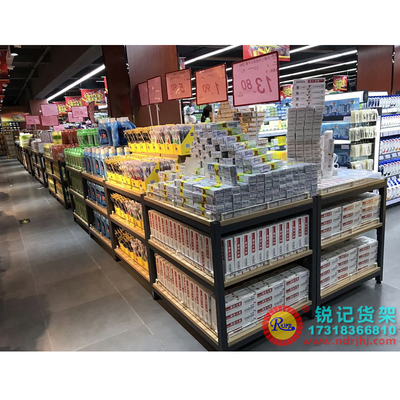 宁德沃尔玛连锁超市三层促销堆头批发