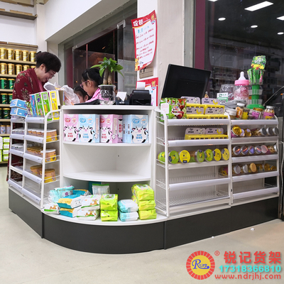福州宁德连锁母婴店拼装免漆板收银台批发