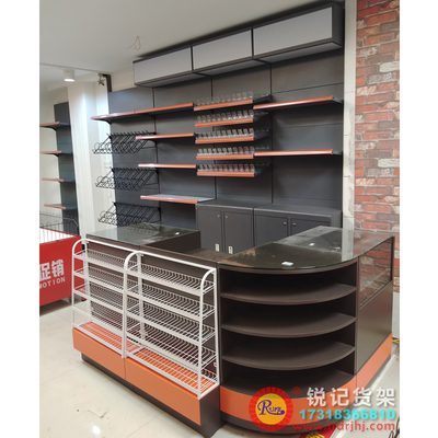 宁德社区便利店烤漆快速收银台定制