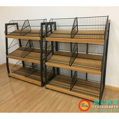 福建霞浦商超叠笼展示架