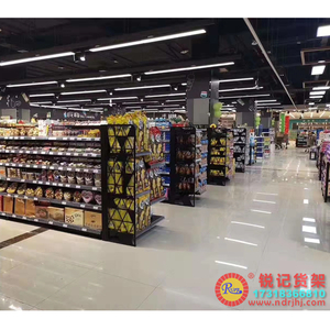 宁德柘荣超市双面中岛陈列展示货架定制