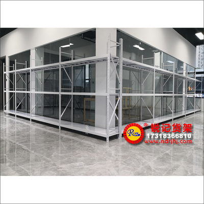 电商平台轻型仓储仓库货架，样品展示货架，可调节拆卸式铁架