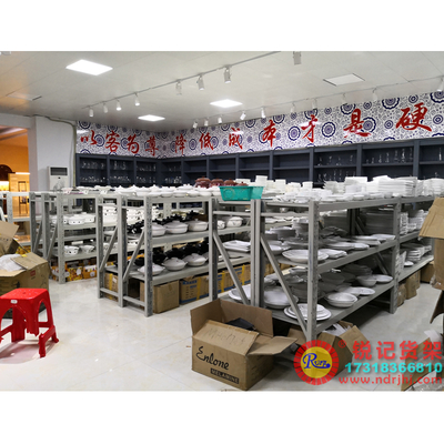 福建宁德厨具货架、定制餐具展示货架、碗架碟架、库存货架