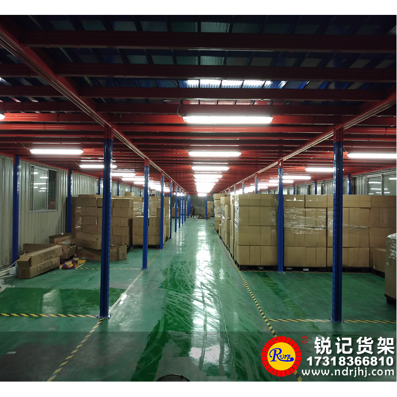 福州罗源仓库钢构拆装式阁楼平台定制