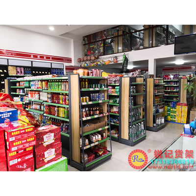 宁德古田哪里有便宜便利店端头货架带侧档板厂家